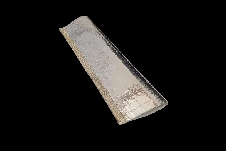 ReflectSleeve aluminium foil heat shield sleeve — protects against radiant heat up to 800°C